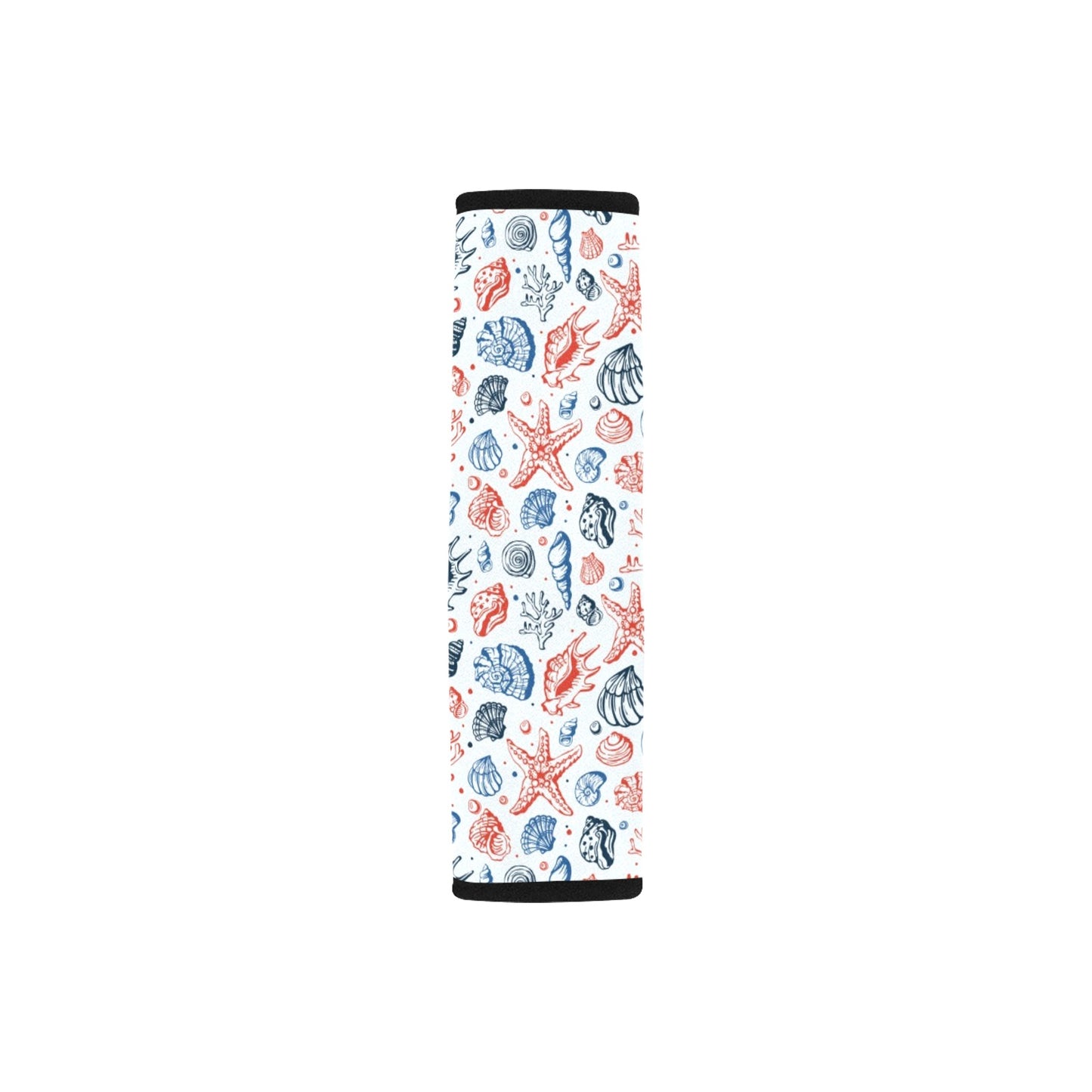 Seashell Print Design LKS307 Car Seat Belt Cover