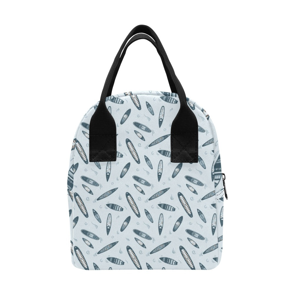 Surfboard Print Design LKS306 Insulated Lunch Bag