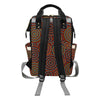 Aboriginal Print Design LKS403 Diaper Bag Backpack