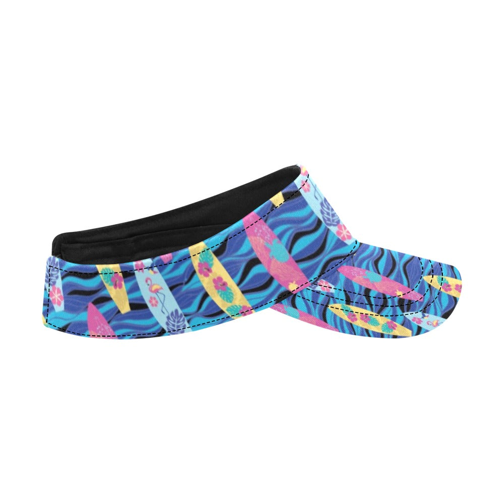Surfboard Print Design LKS304 Unisex Sun Visor