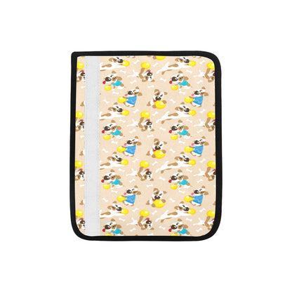 Russell Terriers Cute Print Design LKS304 Car Seat Belt Cover