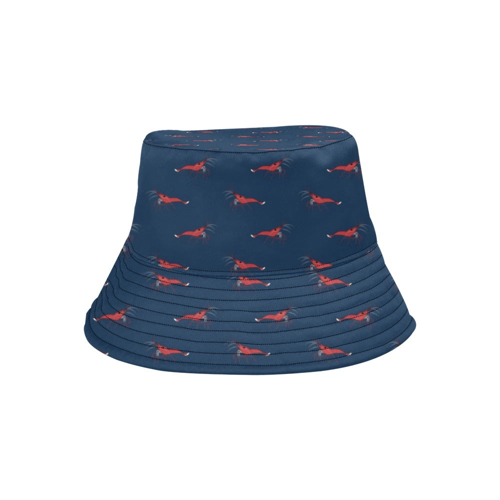 Shrimp Print Design LKS305 Unisex Bucket Hat
