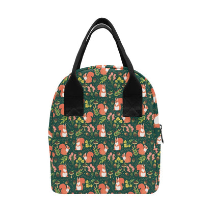 Squirrel Print Design LKS302 Insulated Lunch Bag
