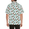 Moose Print Design LKS402 Men's Men's Hawaiian Shirt