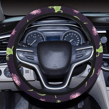 lizard Print Design LKS402 Steering Wheel Cover with Elastic Edge