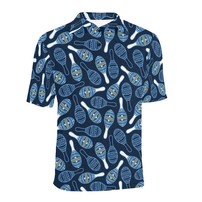Maracas Print Design LKS401 Men Polo Shirt