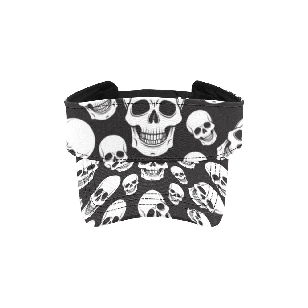Skull Print Design LKS301 Unisex Sun Visor