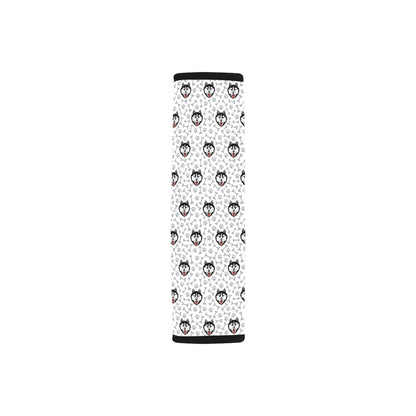 Siberian Huskies Print Design LKS305 Car Seat Belt Cover
