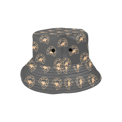 Horseshoe Print Design LKS306 Unisex Bucket Hat