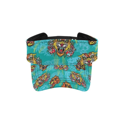 Tattoo Tiger Head Print Design LKS304 Unisex Sun Visor