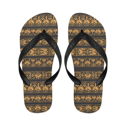 Ancient Greek Print Design LKS303 Flip Flops