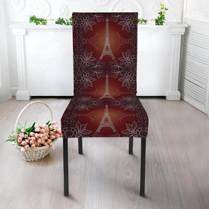 Eiffel Tower Drawing Print Dinning Chair Slipper-JTAMIGO.COM