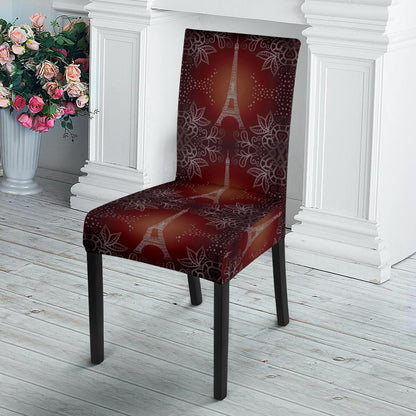 Eiffel Tower Drawing Print Dinning Chair Slipper-JTAMIGO.COM