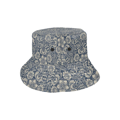 Elegant Floral Print Pattern Unisex Bucket Hat