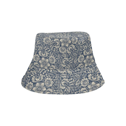 Elegant Floral Print Pattern Unisex Bucket Hat