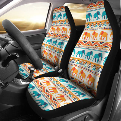 Elephant Aztec Ethnic Print Pattern Universal Fit Car Seat Covers