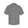 Elm Leave Grey Print Pattern Men Aloha Hawaiian Shirt