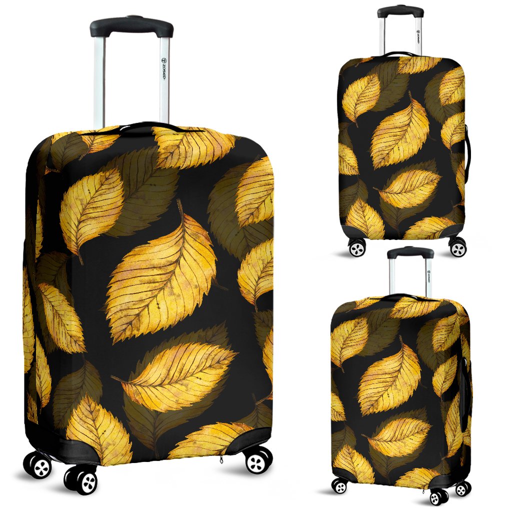 Elm Leave Summer Print Pattern Luggage Cover Protector