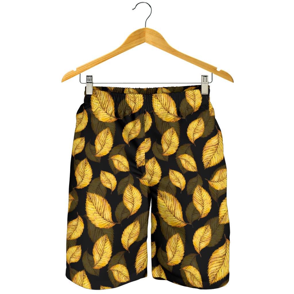 Elm Leave Summer Print Pattern Mens Shorts-JTAMIGO.COM