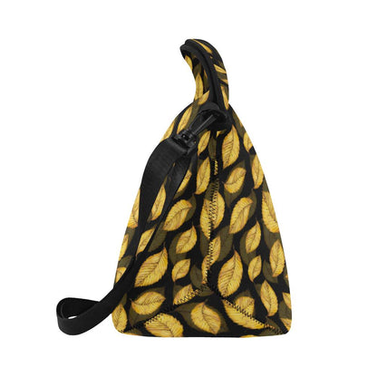 Elm Leave Summer Print Pattern Neoprene Lunch Bag (Model 1669)(Large)-JTAMIGO.COM
