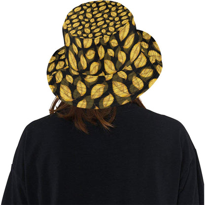 Elm Leave Summer Print Pattern Unisex Bucket Hat