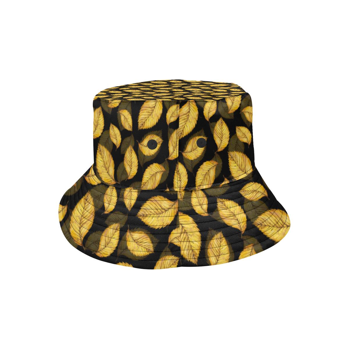 Elm Leave Summer Print Pattern Unisex Bucket Hat