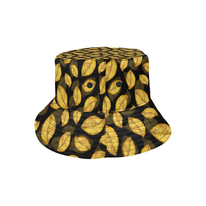 Elm Leave Summer Print Pattern Unisex Bucket Hat