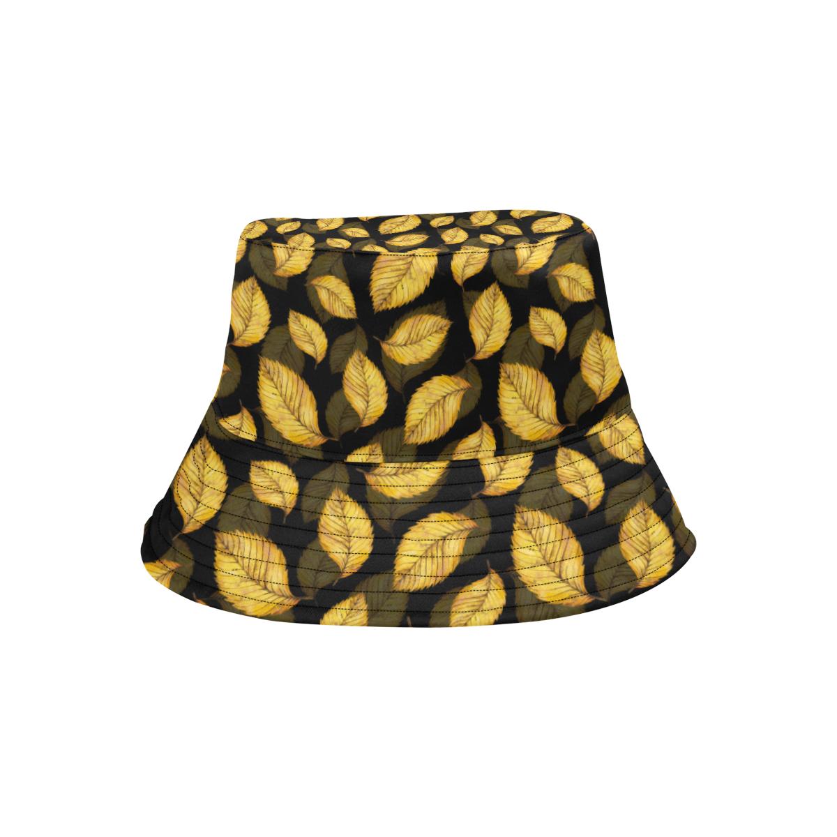 Elm Leave Summer Print Pattern Unisex Bucket Hat
