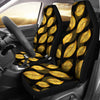Elm Leave Summer Print Pattern Universal Fit Car Seat Covers