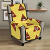 Emoji Poop Print Pattern Chair Protector-JTAMIGO.COM