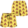 Emoji Poop Print Pattern Women Shorts-JTAMIGO.COM