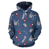 Equestrian Equipment Background Pullover Hoodie