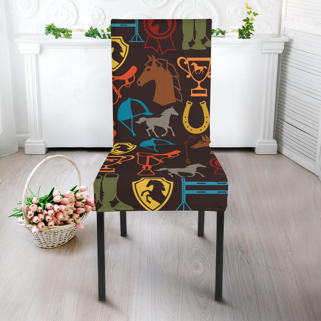 Equestrian Equipment Horse Colorful Dinning Chair Slipper-JTAMIGO.COM
