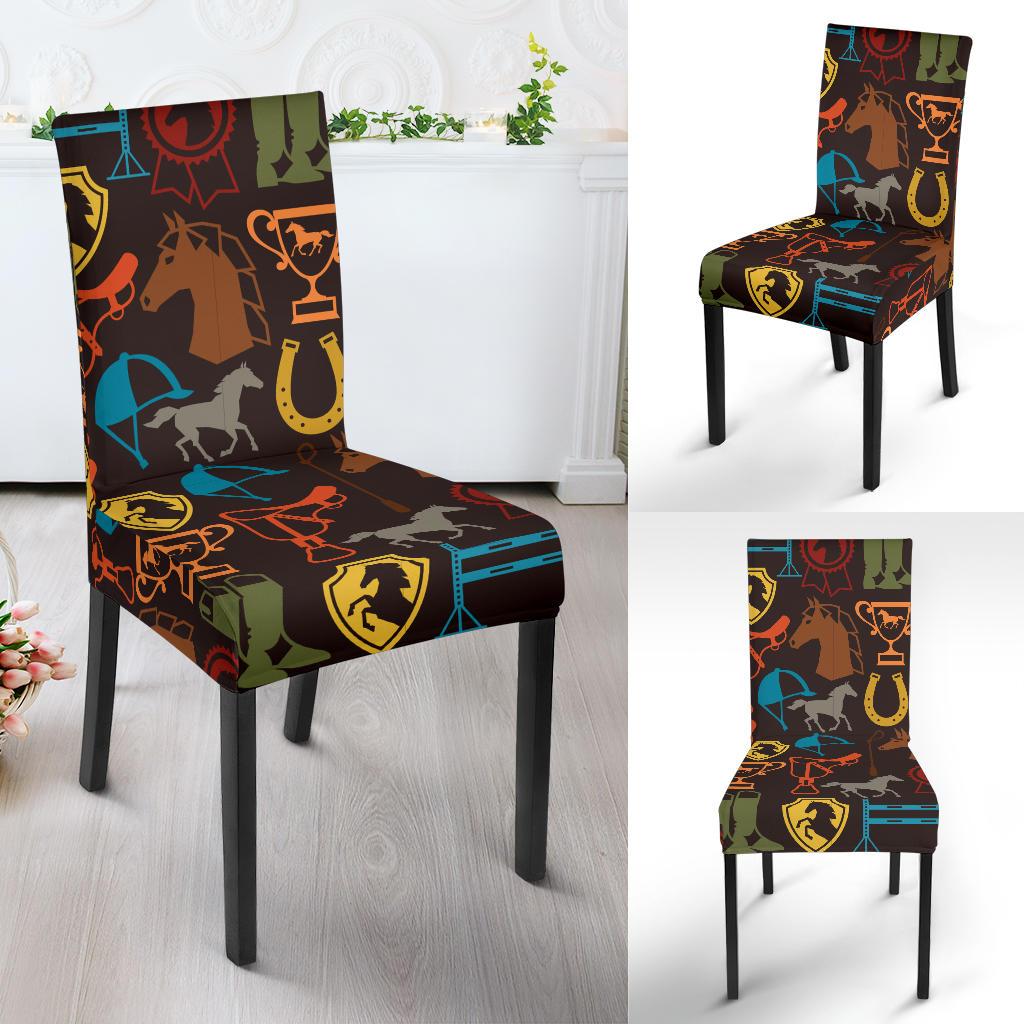 Equestrian Equipment Horse Colorful Dinning Chair Slipper-JTAMIGO.COM