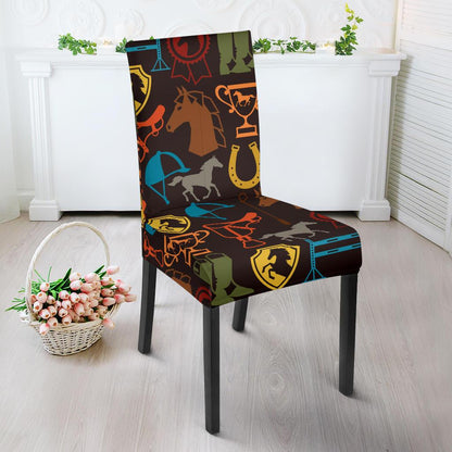 Equestrian Equipment Horse Colorful Dinning Chair Slipper-JTAMIGO.COM