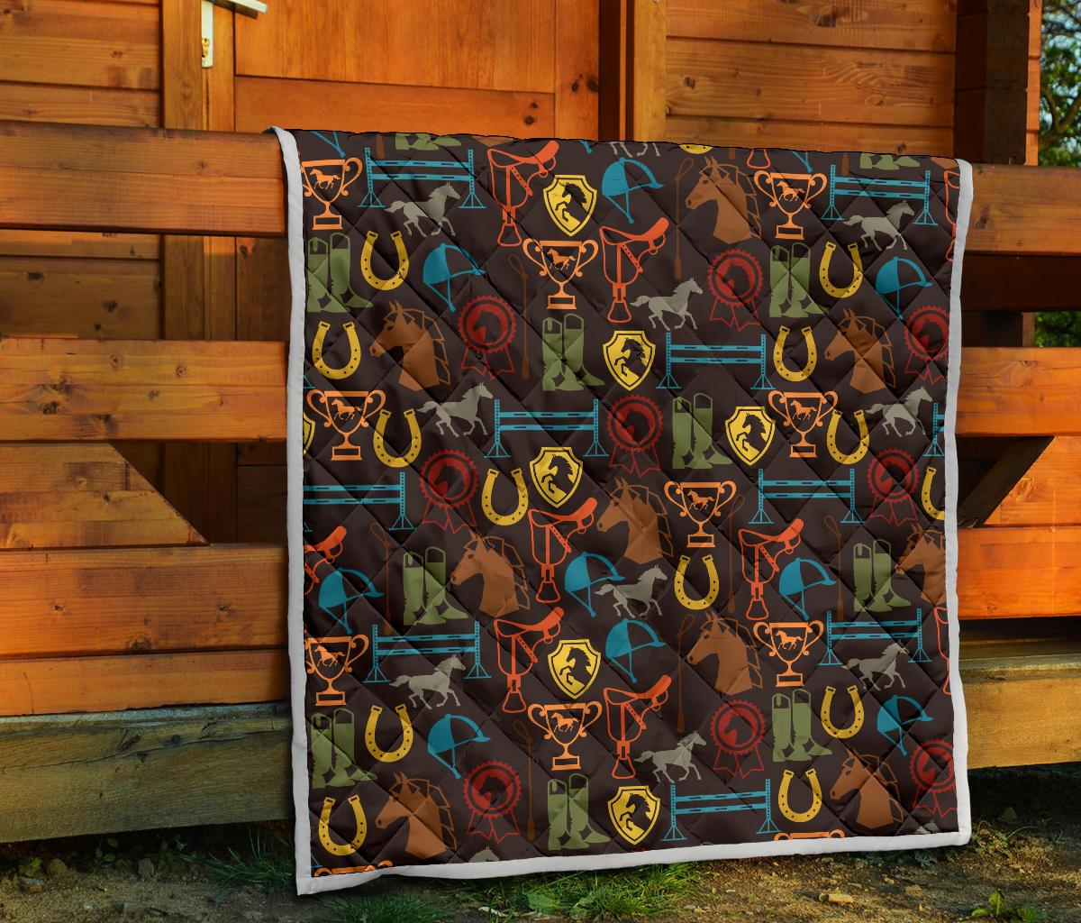 Equestrian Equipment Horse Colorful Premium Quilt-JTAMIGO.COM