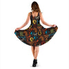 Equestrian Equipment Horse Colorful Sleeveless Dress