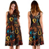 Equestrian Equipment Horse Colorful Sleeveless Dress