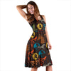 Equestrian Equipment Horse Colorful Sleeveless Dress