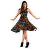 Equestrian Equipment Horse Colorful Sleeveless Dress