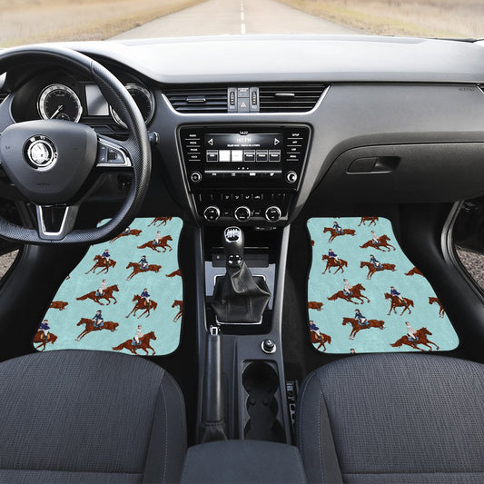 Equestrian Horse Riding Car Floor Mats