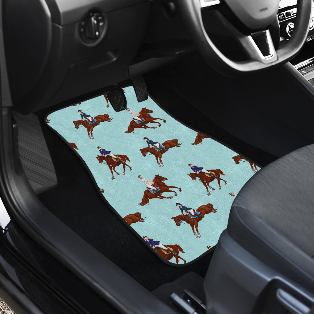 Equestrian Horse Riding Car Floor Mats