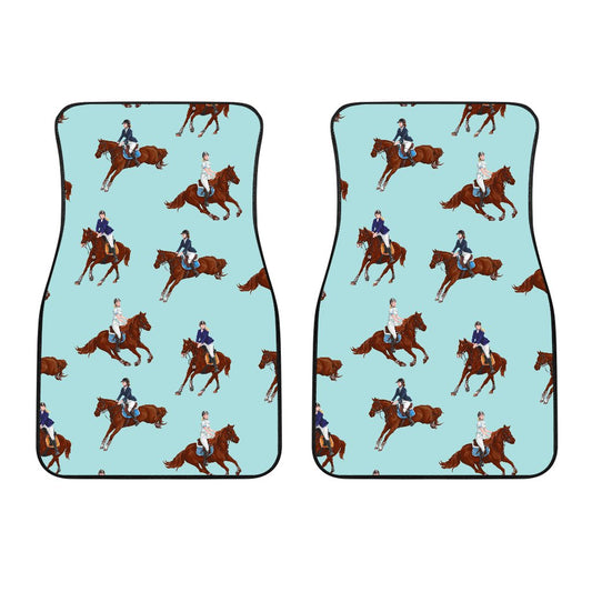 Equestrian Horse Riding Car Floor Mats