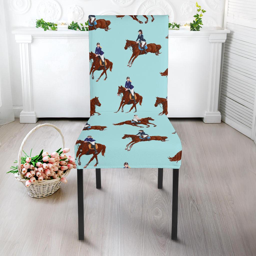 Equestrian Horse Riding Dinning Chair Slipper-JTAMIGO.COM