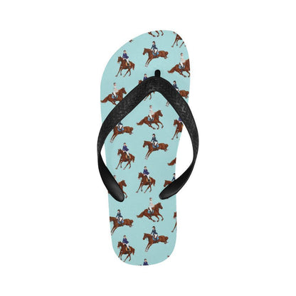 Equestrian Horse Riding Flip Flops-JTAMIGO.COM