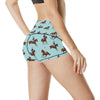 Equestrian Horse Riding High Waisted Spandex Shorts-JTAMIGO.COM