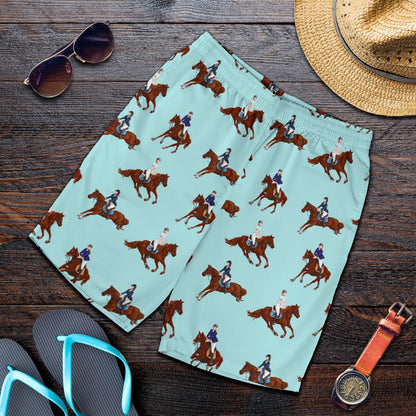 Equestrian Horse Riding Mens Shorts-JTAMIGO.COM