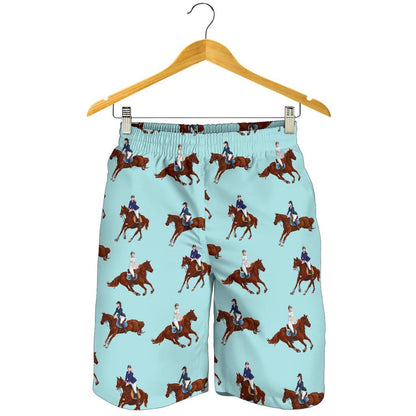 Equestrian Horse Riding Mens Shorts-JTAMIGO.COM