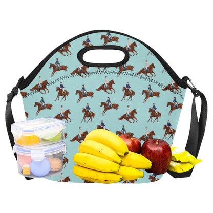 Equestrian Horse Riding Neoprene Lunch Bag (Model 1669)(Large)-JTAMIGO.COM