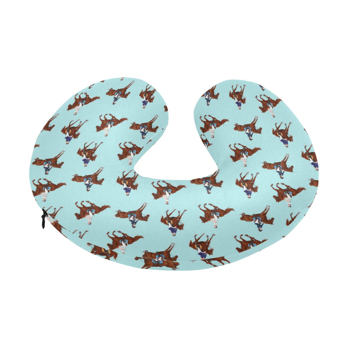 Equestrian Horse Riding U-Shaped Travel Neck Pillow-JTAMIGO.COM